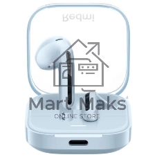 Наушники TWS Xiaomi Redmi Buds 6 Active синий, вкладыши, Bluetooth, до 30 ч