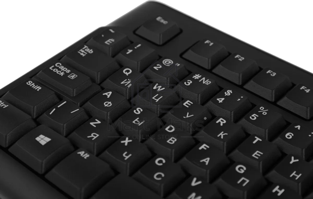 Клавиатура проводная Logitech K120 for business, USB черный