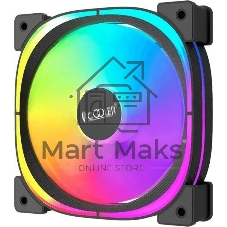 Вентилятор для корпуса PCCooler EF120 ARGb черный, 120 мм, 1500 об/мин, 25.7 дБ, 4 pin