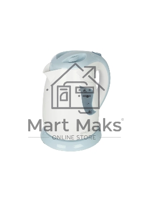 Чайник электрический Energy E-209 1 л,пластик, бело-голубой