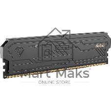 Оперативная память Netac 16GB DDR4 3600Mhz, (8GBx2) DIMM Shadow III, Black, с радиатором