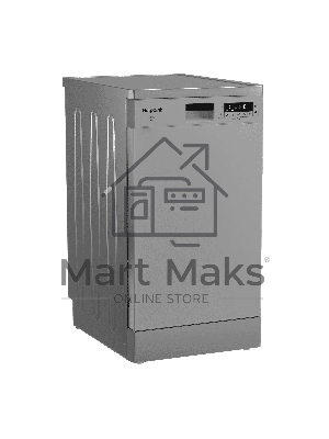 Посудомоечная машина HOTPOINT HFS 1C57 S, серебристый, 44.8 см, 10 компл., 49 дБ, класс A