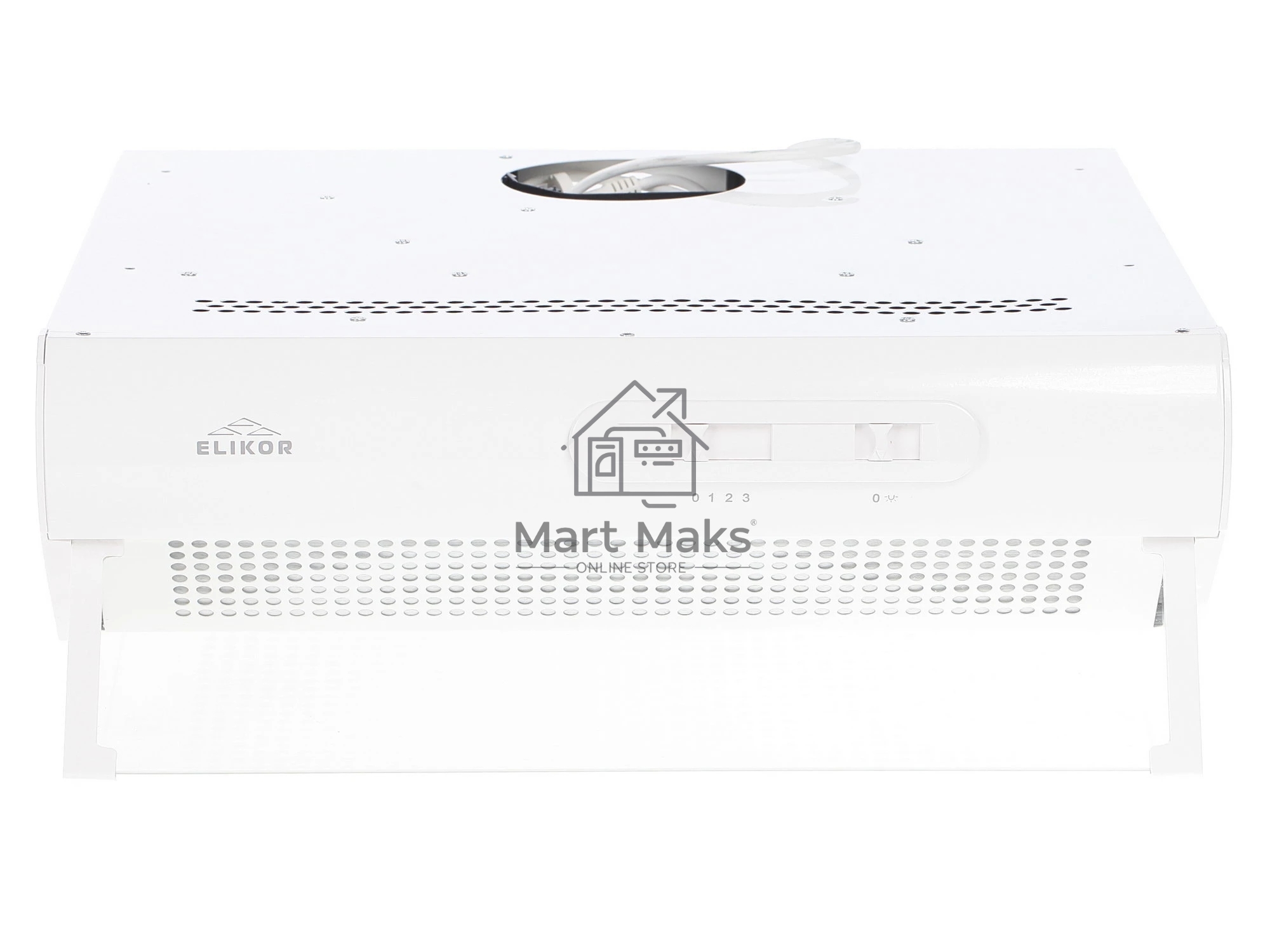 Вытяжка козырьковая Elikor Davoline 50П-290-П3Л белый, 50 см, 290 куб. м/ч, 57 дБ