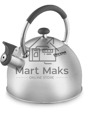Чайник для плиты металлический Rondell Solo RDS-1608 2.5л. стальной