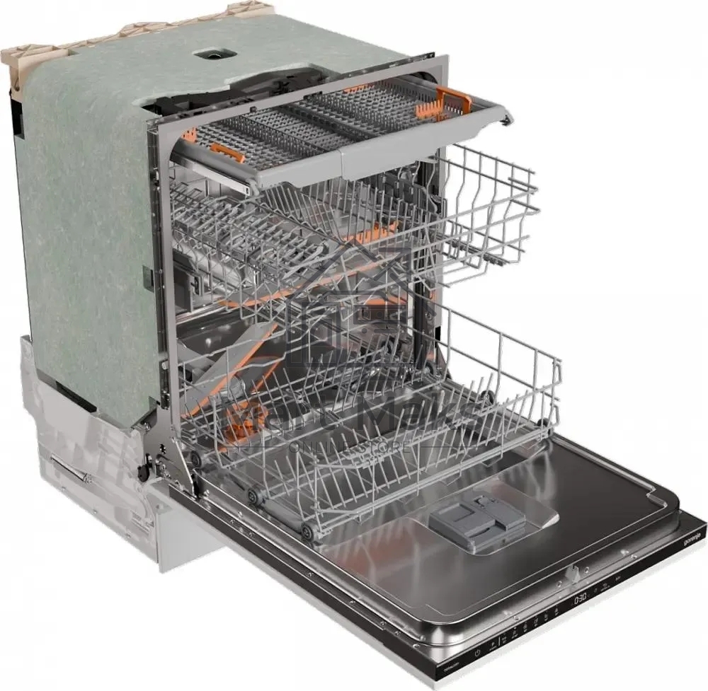 Встраиваемая посудомоечная машина Gorenje GV16D5, черный, 59.8 см, 16 компл., 44 дБ, класс A+++