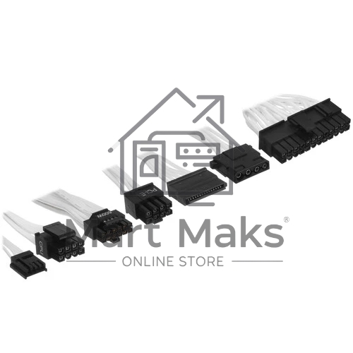 Блок питания Zalman TeraMax II 750W WHITE Retail (ZM750-TMX2 WH), 750Вт, 80 PLUS Gold, 120мм, модульный, белый
