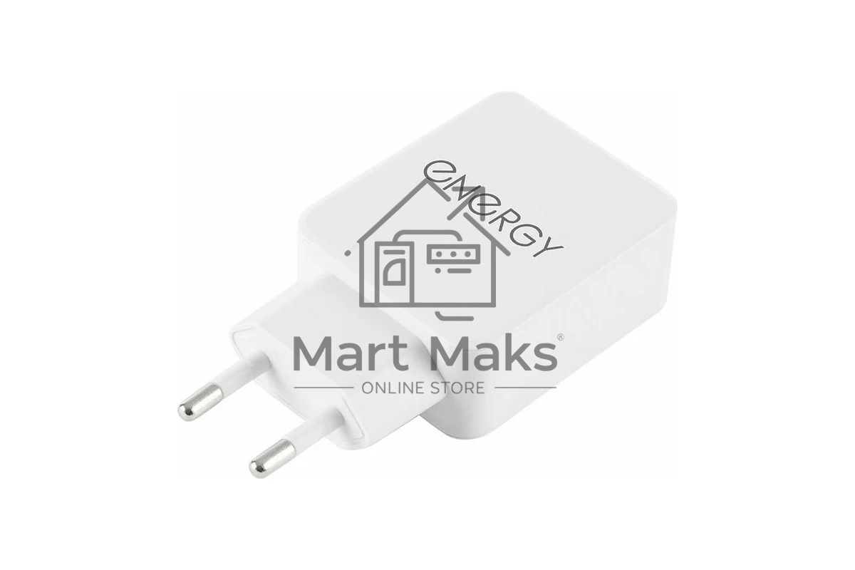 Сетевое зарядное устройство ENERGY ET-32, 2,1А, белый (104290)