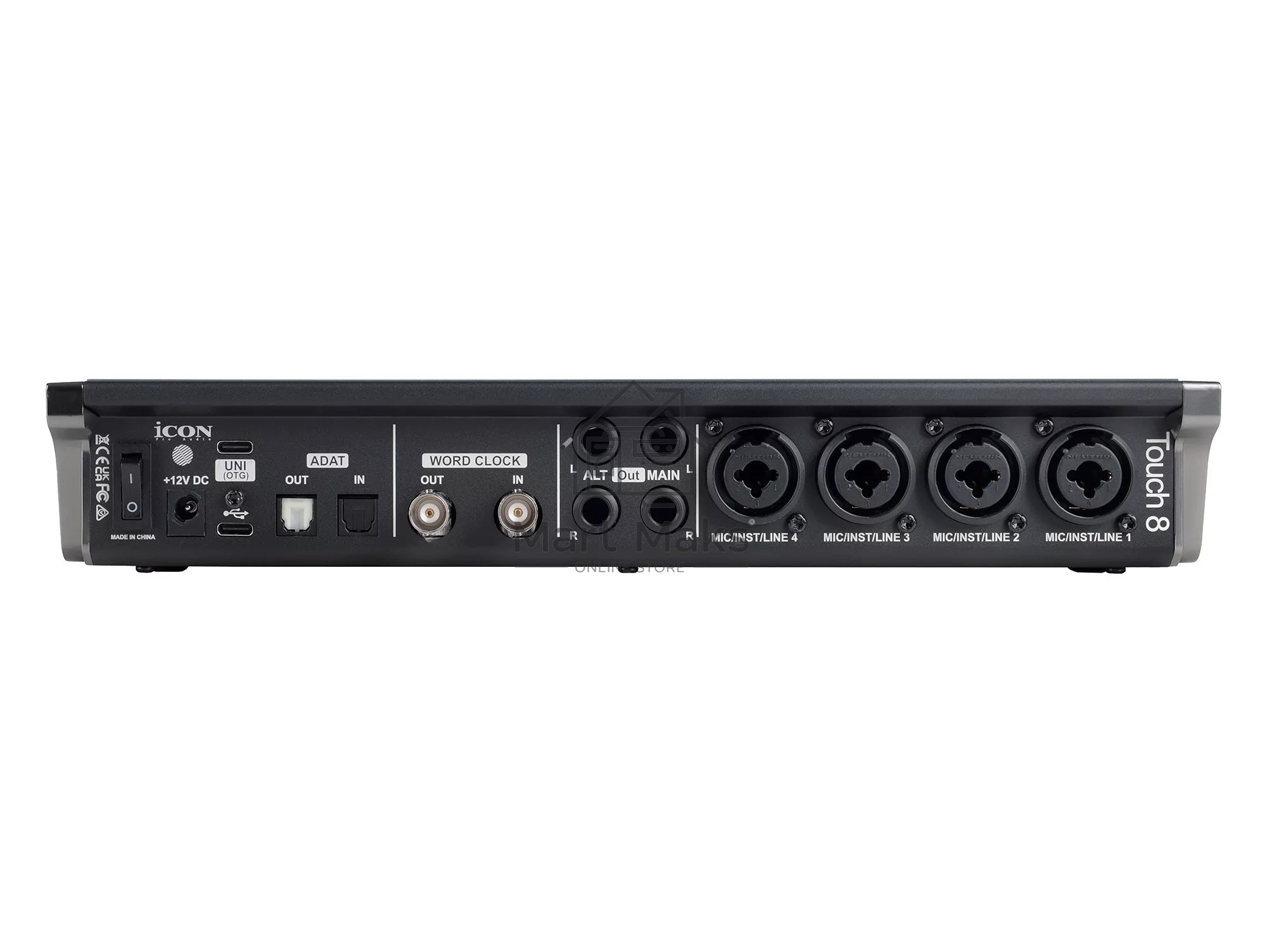 Аудиоинтерфейс USB 110313A3002 Icon Touch 8 24 бит/192 кГц.