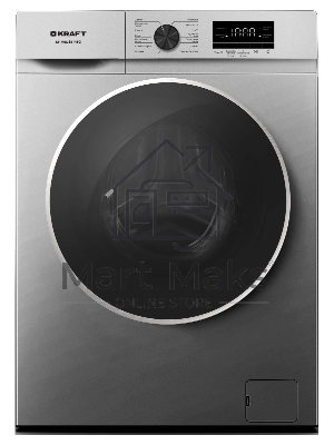 Стиральная машина KRAFT KF-MBDS8148G серый, загрузка фронтальная 8 кг, 1400 об/мин, класс: А+++
