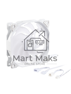 Комплект вентиляторов для корпуса ADATA XPG VENTO 120 ARGB PWM белый, 120 мм, 1850 об/мин, 21 дБ, 4 pin