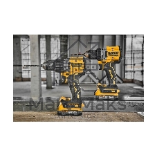 Дрель-шуруповерт аккумуляторная DeWalt DCD805P2T-QW, 18В, 2 АКБ, Кейс