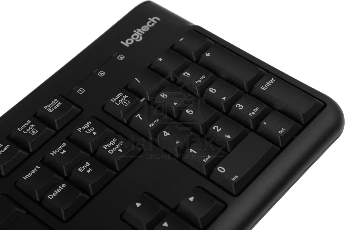 Клавиатура проводная Logitech K120 for business, USB черный