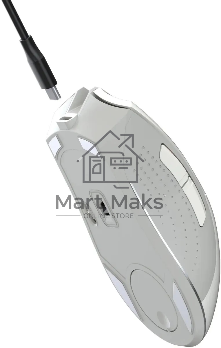 Мышь беспроводная A4Tech Bloody R90 Plus белый, 5000 dpi, радиоканал, USB, кнопки - 8