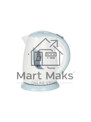 Чайник электрический Energy E-209 1 л,пластик, бело-голубой