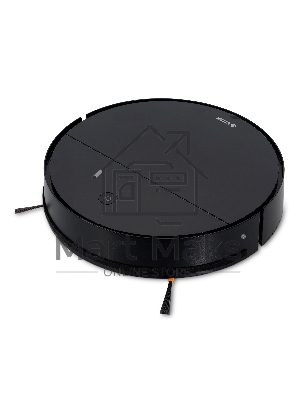 Робот-пылесос Vitek VT-1808 (MC) черный, 2000 мА·ч Li-Ion, уборка влажная/сухая, пылесборник контейнер 0.35 л