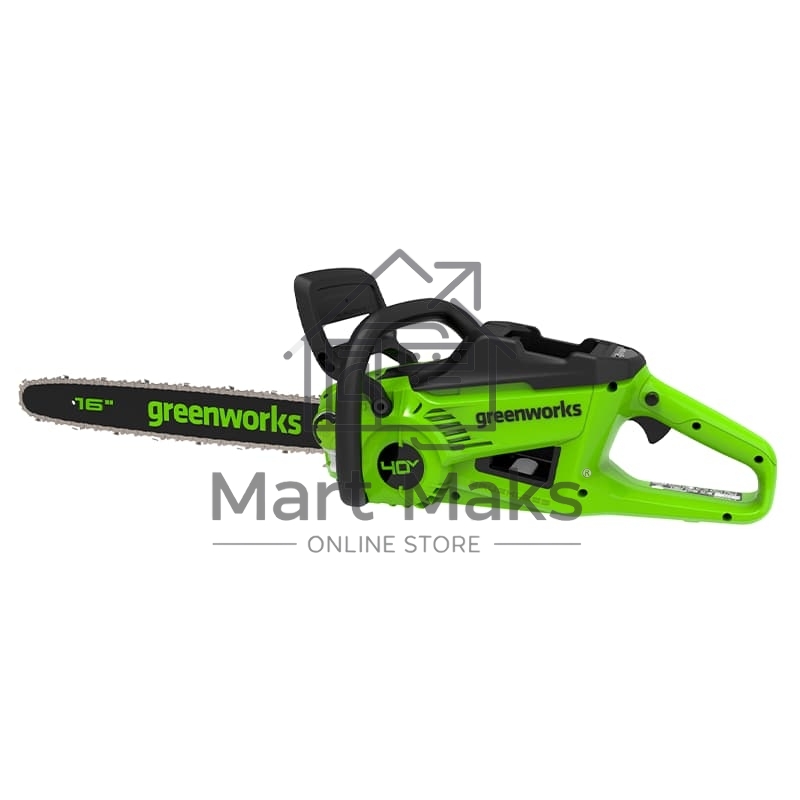 Цепная пила аккумуляторная GreenWorks GD40CS20X, 40V, 40 см, 2000 Вт, бесщеточная, без АКБ и ЗУ (2008807)