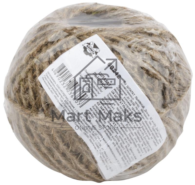 Шпагат льняной КУРС 68242 1250 текс, 60 м