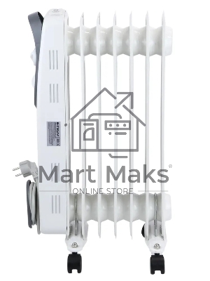Обогреватель масляный Engy EN-2207 Modern (7 секций) белый, 1500 Вт, 15 м2, термостат