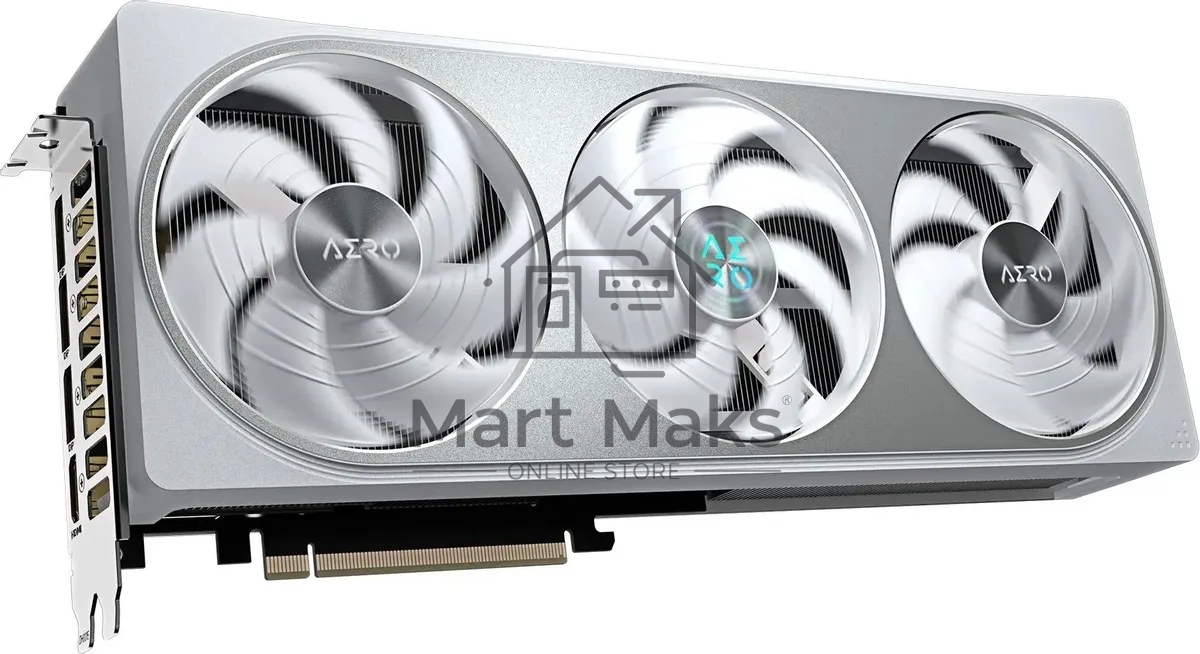 Видеокарта Gigabyte PCI-E GV-N5070AERO OC-12GD 1.0 NVIDIA GeForce RTX 5070 12Gb 192bit GDDR7 2805/28000 HDMIx1 DPx3 HDCP Ret