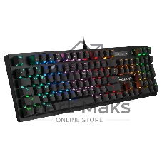 Клавиатура проводная A4 Bloody B820R Blue S механическая черный USB LED