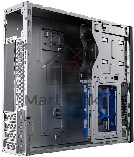 Компьютерный корпус Slim Case Powerman EL555 черный PM-300ATX 2хUSB 3.0+2хUSB 2.0,HD,Audio mATX, miniATX