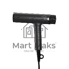 Фен Atvel AirJet HD6 серый, 1200 Вт, компактный, ионизация