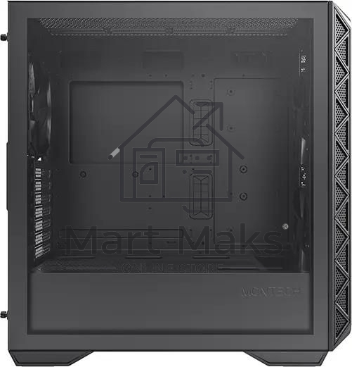Компьютерный корпус Montech AIR 903 BASE черный без БП ATX 3x120mm 2xUSB3.0 1xUSB3.1 audio bott PSU
