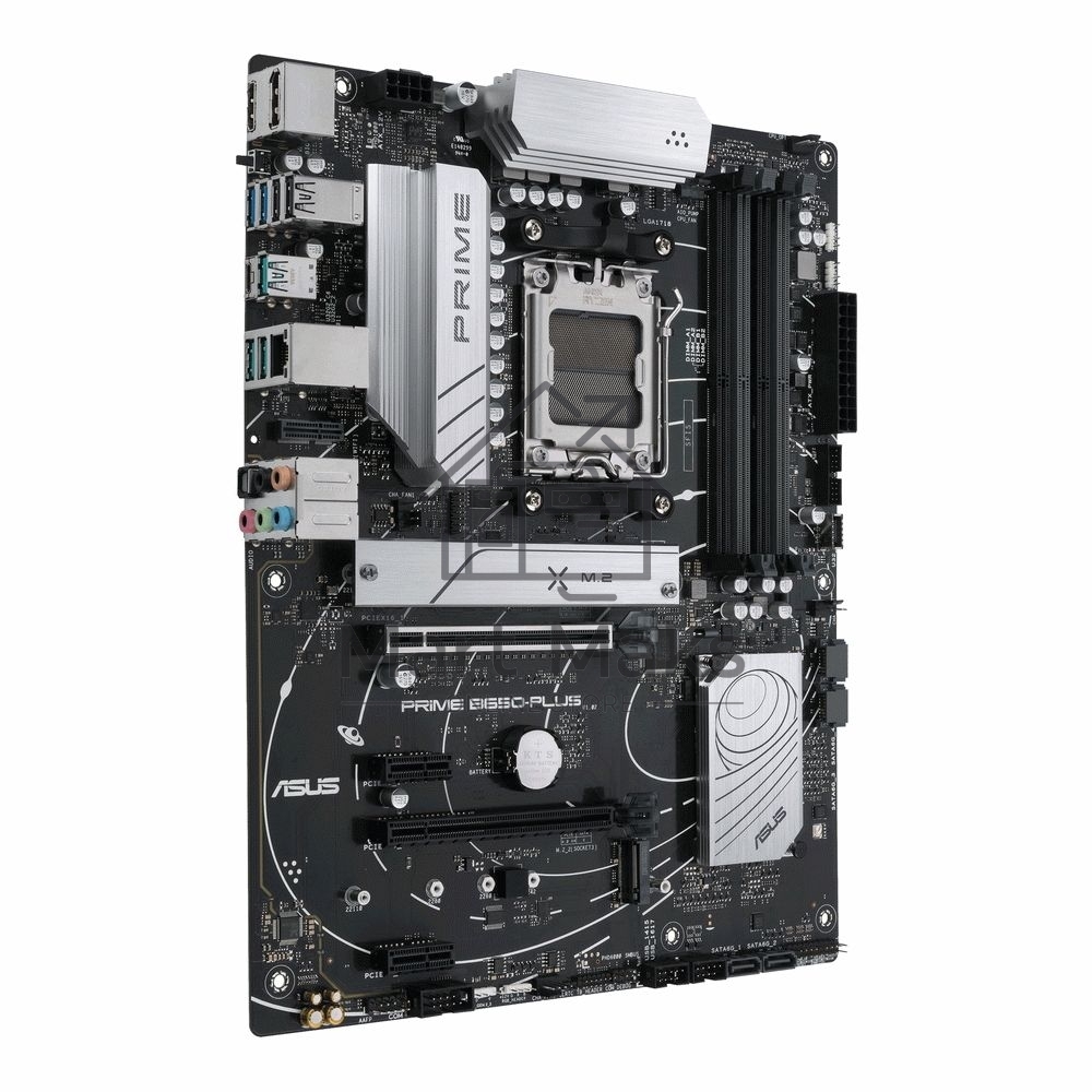 Материнская плата ASUS PRIME B650-PLUS, Socket AM5, AMD B650, 4xDDR5, 4xSATA, 2xM.2, 1xPCIe 5.0 x4, 1xPCIe 4.0 x16, 1xPCIe 4.0 x4, 1xDP, 1xHDMI, 1x 2.5Gb LAN, 2xUSB-A 3.2 Gen 1, 3xUSB-A 3.2 Gen 2, 2xUSB-A 2.0, 1xUSB-C 3.2 Gen 2, 5x3.5 мм, 7.1, ATX