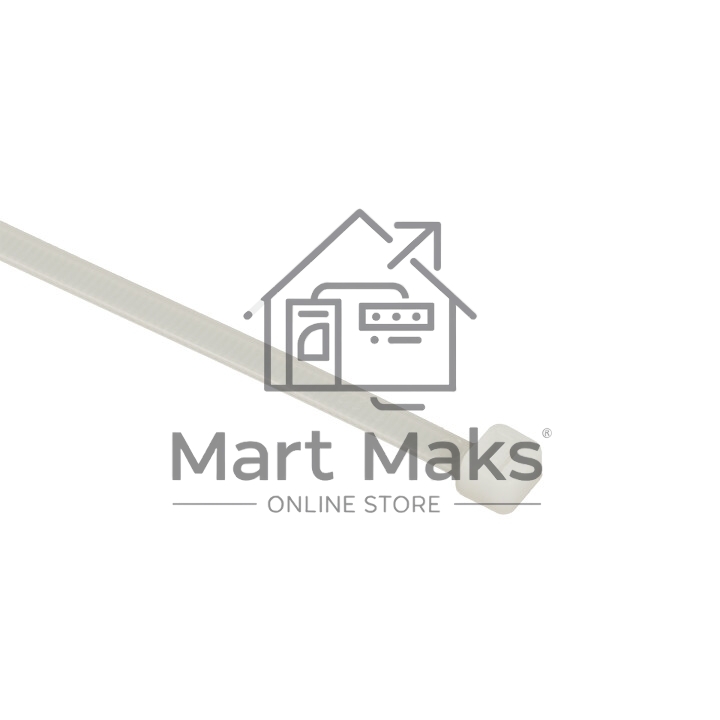 Хомут кабельный 4.8х150 нейл. белый (уп.100шт) EKF plc-c-4.8x150