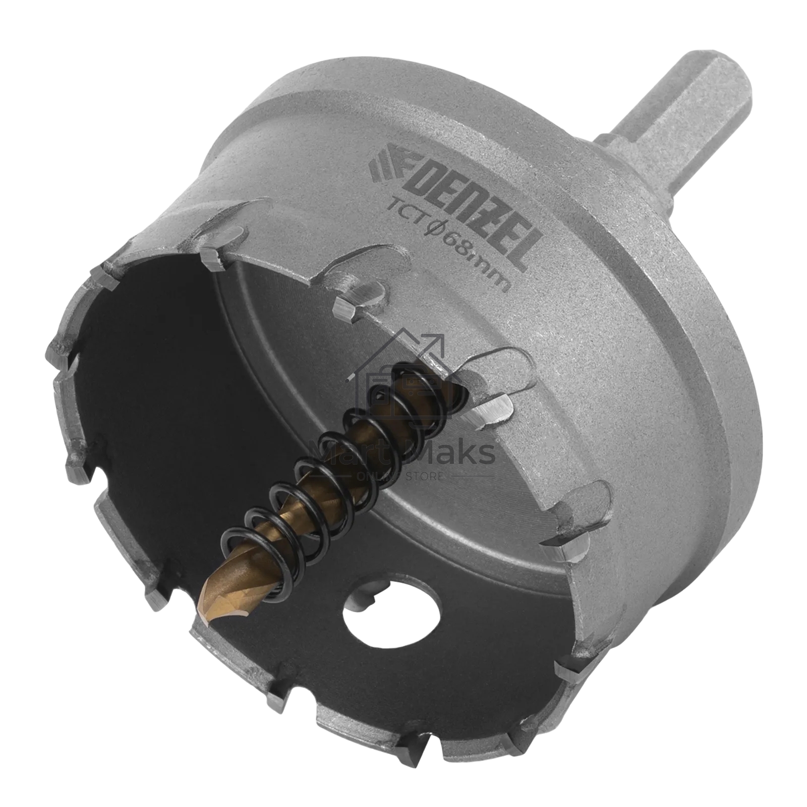 Коронка по металлу Denzel твердосплавная, 68 мм