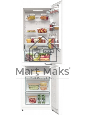 Холодильник Gorenje NRKP61EA2W4 белый двухкамерный 203/99л морозилка снизу, No Frost