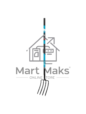 Вилы Palisad LUXE 4-х рогие,огородные,кованые, 190х290х1485 мм, фибергласовый черенок,ПВХ накладка