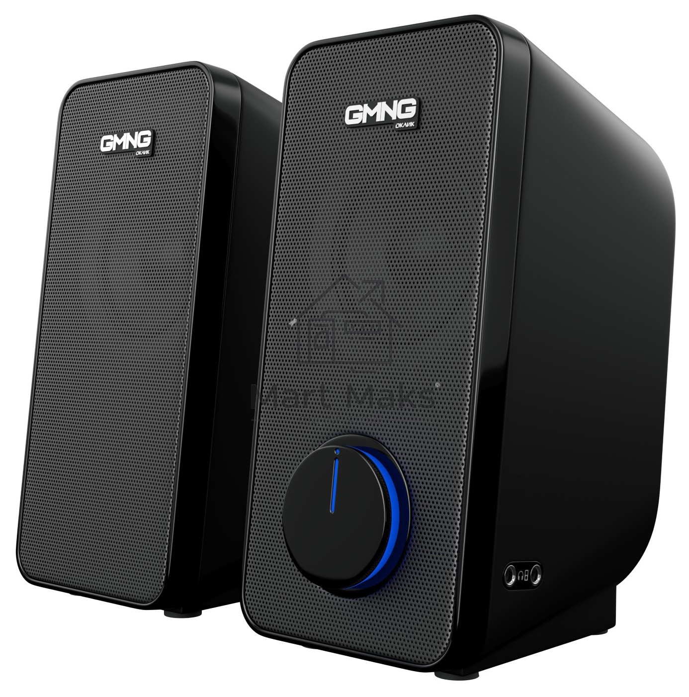 Колонки Oklick/Оклик GMNG OK-175 2.0 черный 10Вт