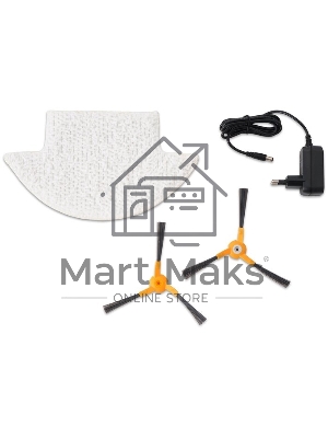 Робот-пылесос Vitek VT-1808 (MC) черный, 2000 мА·ч Li-Ion, уборка влажная/сухая, пылесборник контейнер 0.35 л