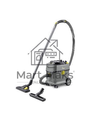 Пылесос Karcher T 15/1 Adv серый/черный, 585 Вт, уборка сухая, пылесборник мешок/контейнер, 15 л