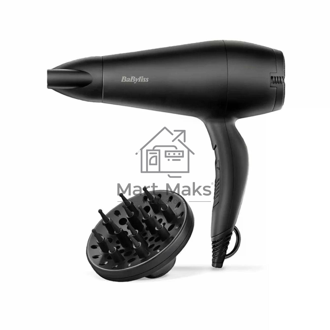 Фен Babyliss D215DE черный