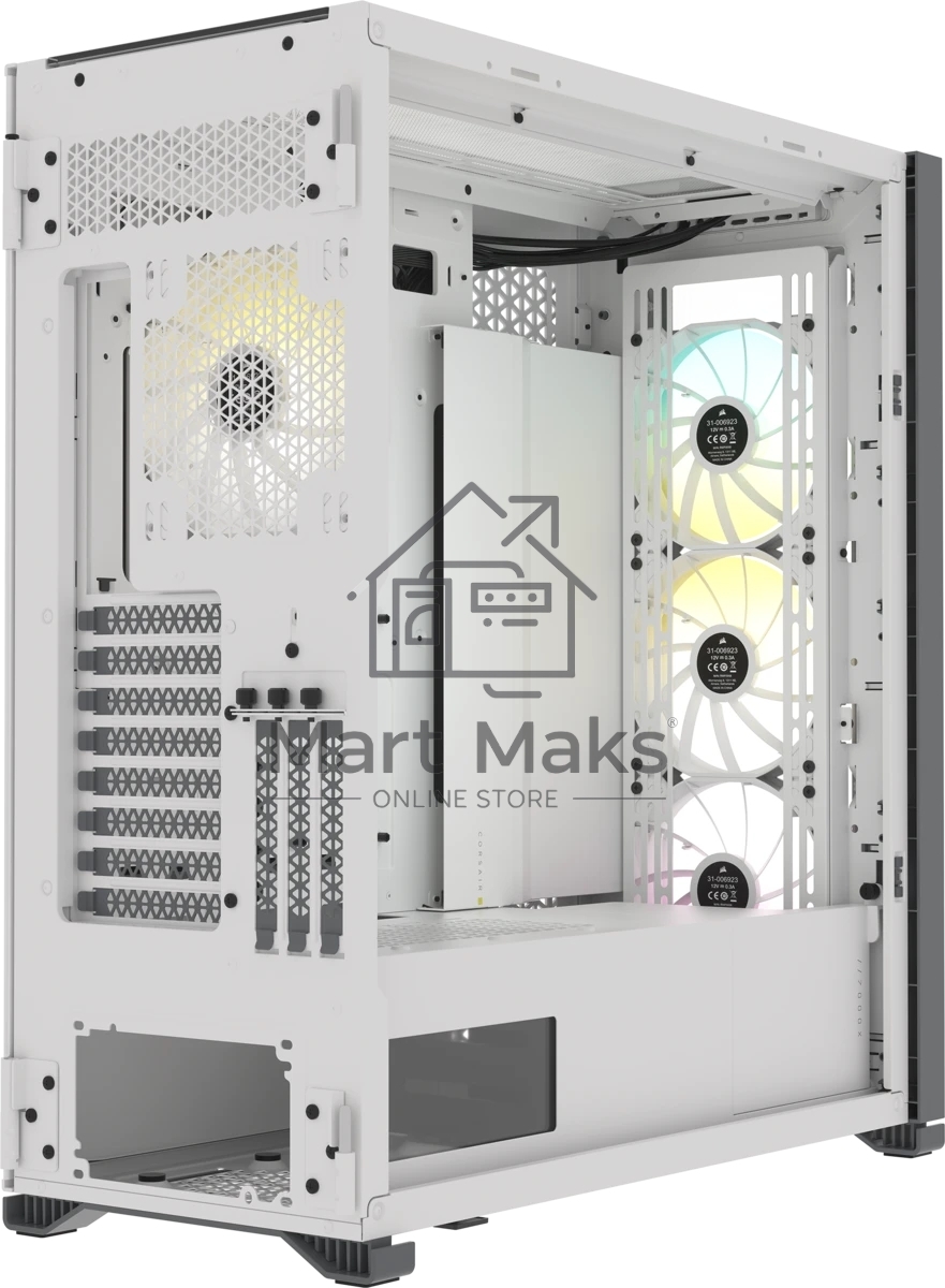 Компьютерный корпус Corsair iCUE 7000X RGB CC-9011227-WW Full-Tower ATX, белый, Tempered Glass (639459)