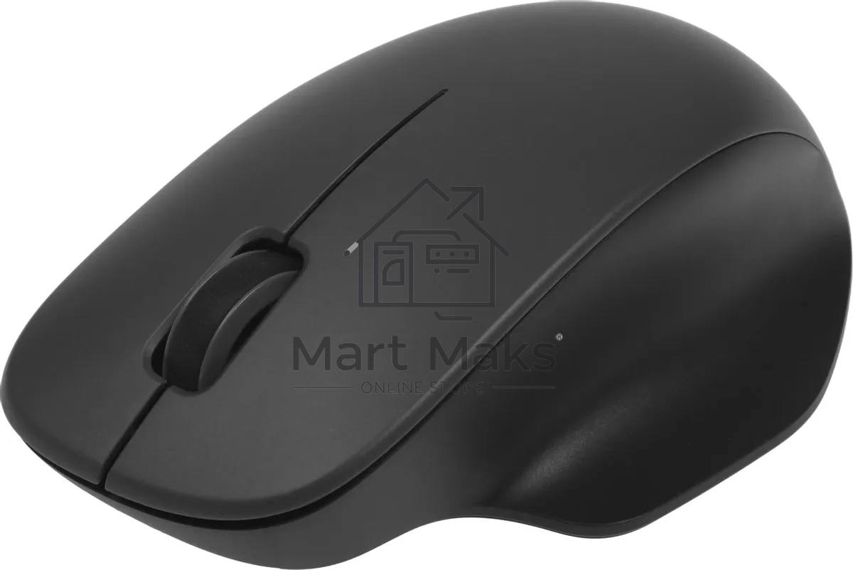 Мышь беспроводная Xiaomi Wireless Mouse Comfort Edition черный, 1200 dpi, радиоканал, USB, кнопки - 3