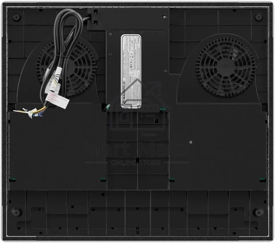 Индукционная варочная панель Maunfeld CVI604EXWH, конфорок: 4 шт., стеклокерамика, независимая, белый