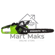 Цепная пила Greenworks GD40CS18 аккум. 1800Вт 2.4л.с. дл.шины:16