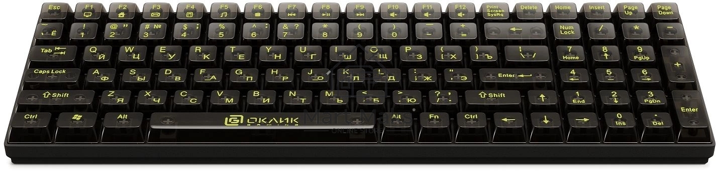 Клавиатура Oklick 915GK (1790371) проводная, USB, черный