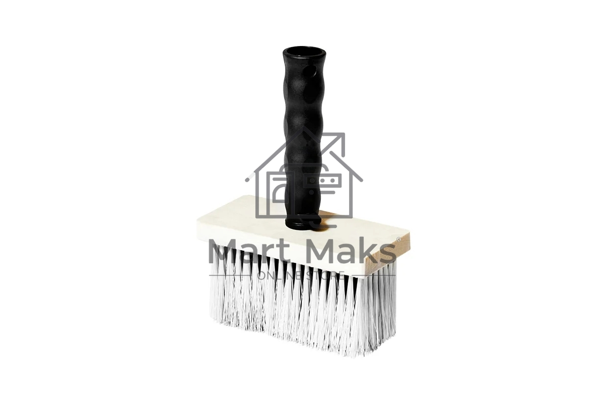 Кисть макловица Rexant 89-0402 180x80 мм искусственная щетина, деревянный корпус