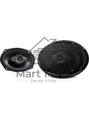 Колонки автомобильные Kenwood KFC-PS6986 600Вт 88дБ 4Ом 15x23см (6x9дюйм) (ком.:2кол.) коаксиальные четырехполосные