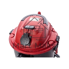 Пылесос строительный RedVerg RD-VC1200S-20P черный, 1200 Вт, уборка сухая/сбор воды, пылесборник бак/мешок, 20 л