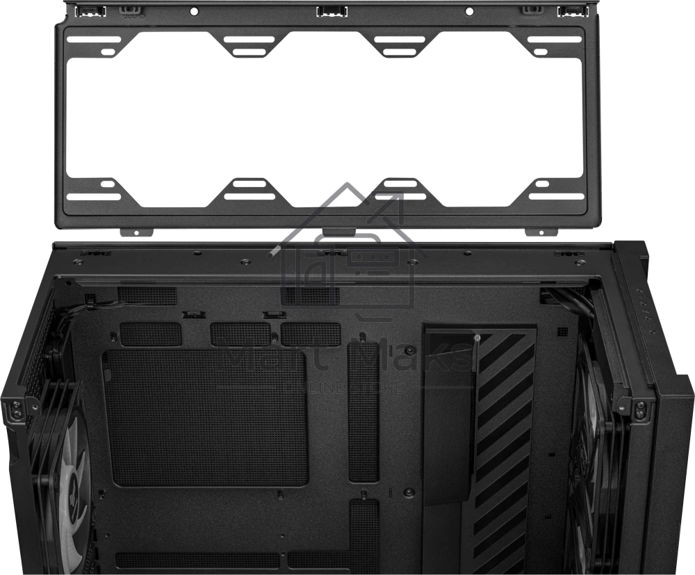 Компьютерный корпус ASUS TUF GAMING GT302 TG ARGB черный (90DC00I0-B19000) GT302/ARGB FANS/BLK