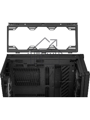 Компьютерный корпус ASUS TUF GAMING GT302 TG ARGB черный (90DC00I0-B19000) GT302/ARGB FANS/BLK