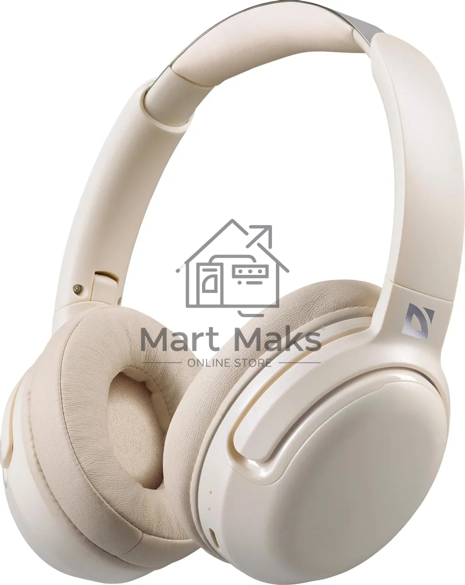 Гарнитура беспроводная DEFENDER (63475) FreeMotion B475 ANC бежевый, ANC, Bluetooth