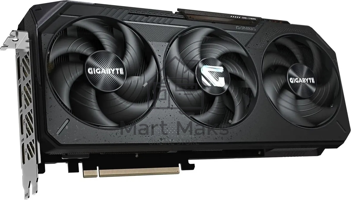 Видеокарта Gigabyte PCI-E 5.0 GV-R9070XTGAMING-16GD AMD Radeon RX 9070XT 16Gb 256bit GDDR6 2400/20000 HDMIx2 DPx2 HDCP Ret