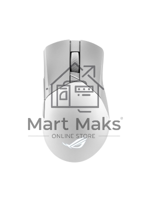 Мышь беспроводная/проводная ASUS P711 ROG Gladius III белый, 36000 dpi, радиоканал, Bluetooth, USB, кнопки - 6