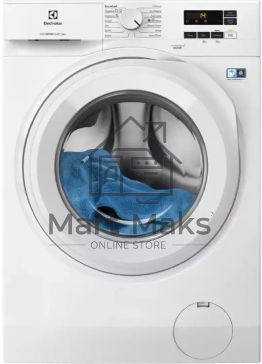 Стиральная машина Electrolux EW6F1481E белый, загрузка фронтальная 8 кг, 1200 об/мин., класс: А